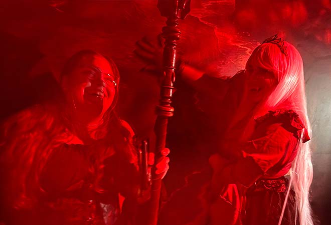 Halloween Spaß im Labyrinth Heldenverlies